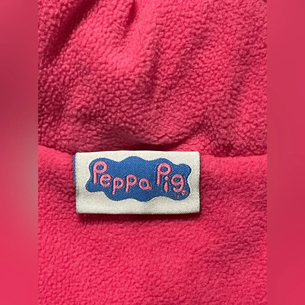 Vintage Y2K Peppa Pig Fleece Puffer Toddler Jacket 2T‎